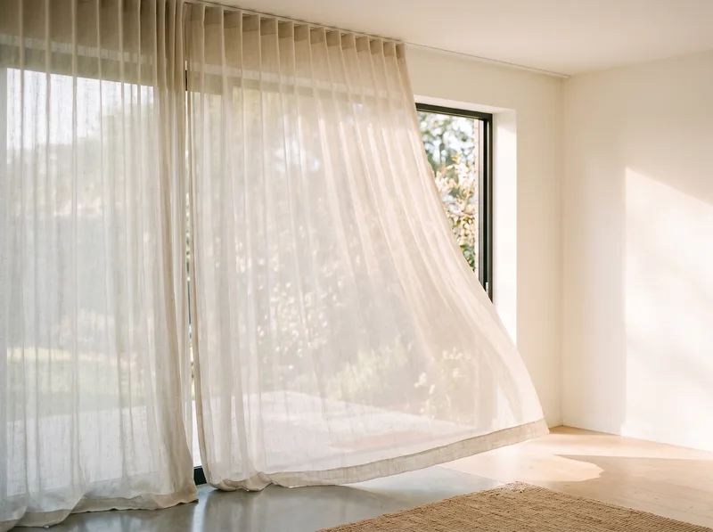 Limpieza de cortinas